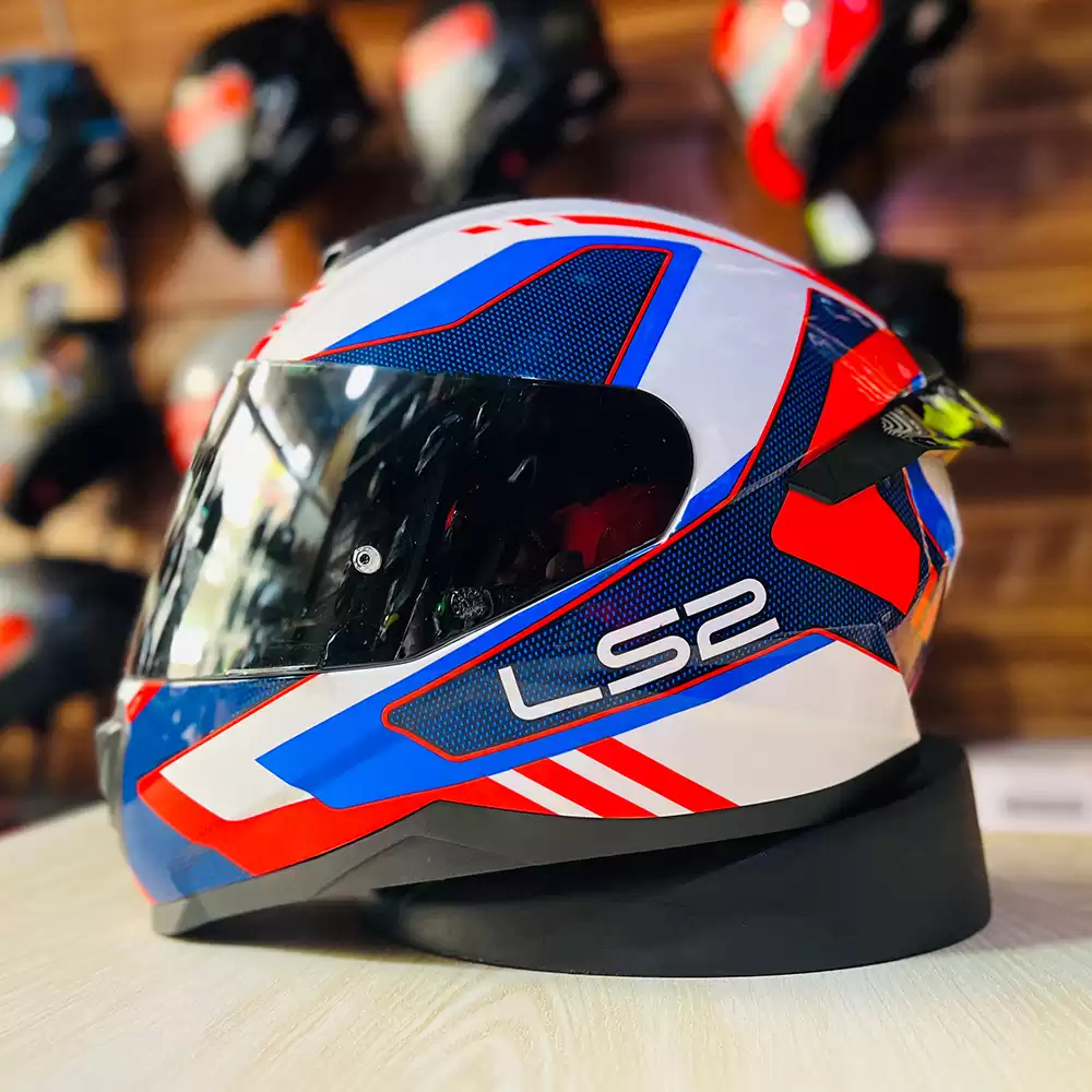 Flash Red Blue white